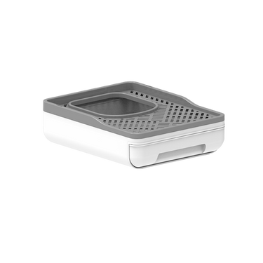 Go Fresh - Foldable Cat Litter Box - Grey